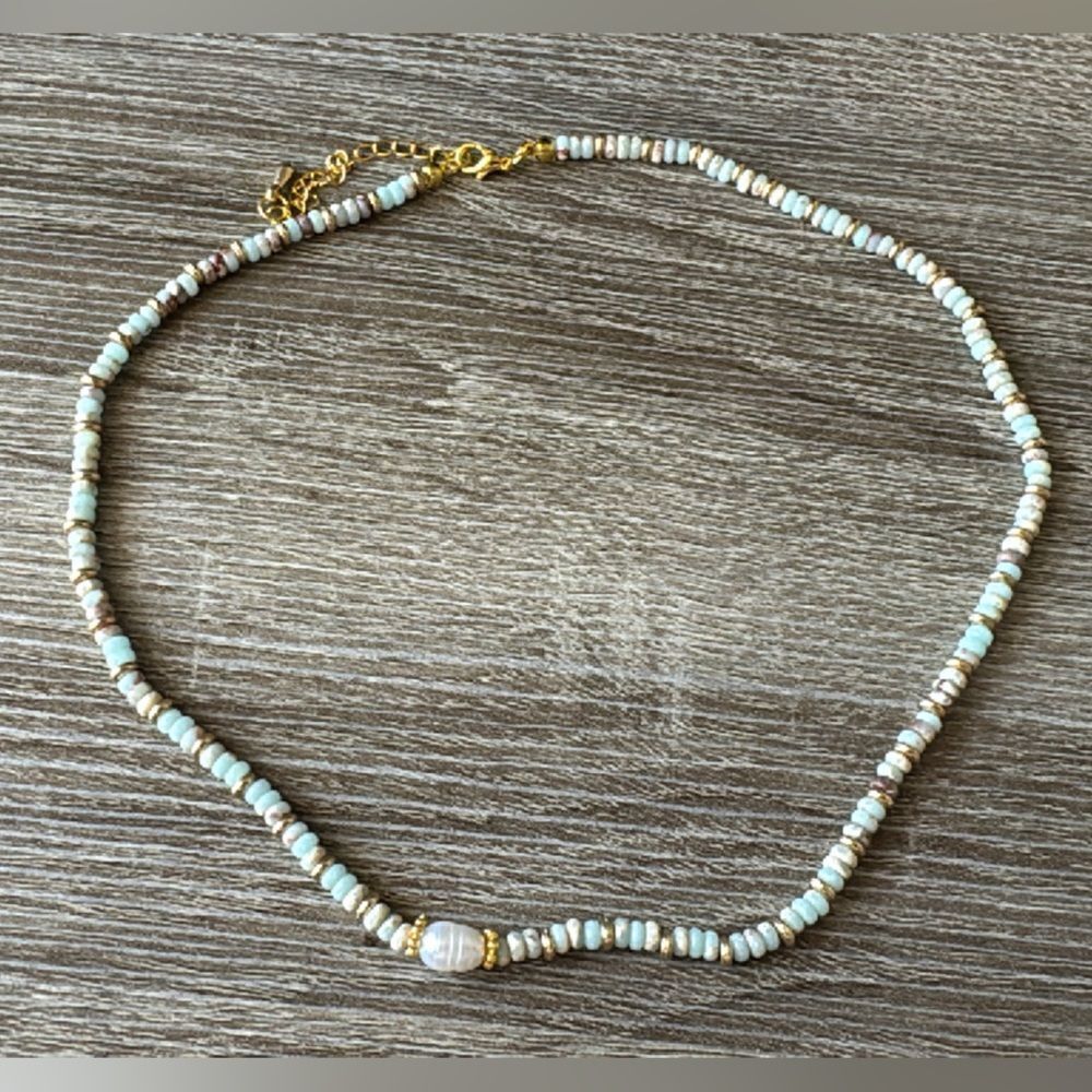 Bohemian necklace A564 - Picture 4 of 5